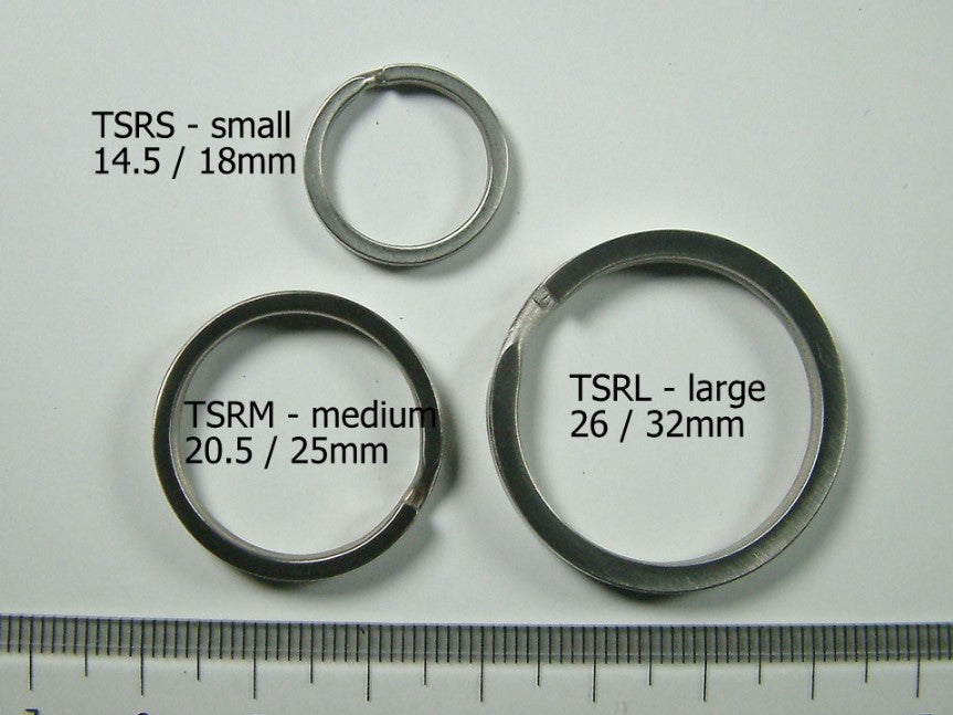 Titanium Key Rings