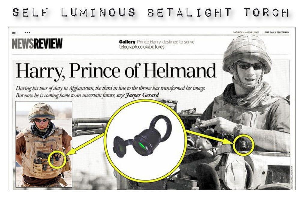 TBT Betalight Torch plus key fob(s)